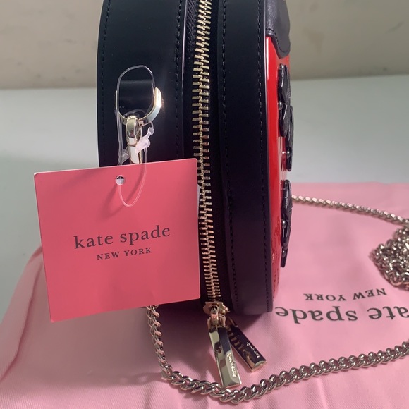 KATE SPADE DOTTIE LADY BUG CROSSBODY - Picture 6 of 8